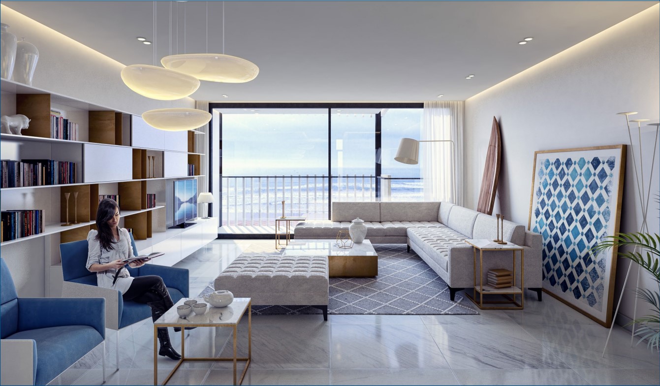 The View I — séjour lumineux au design contemporain